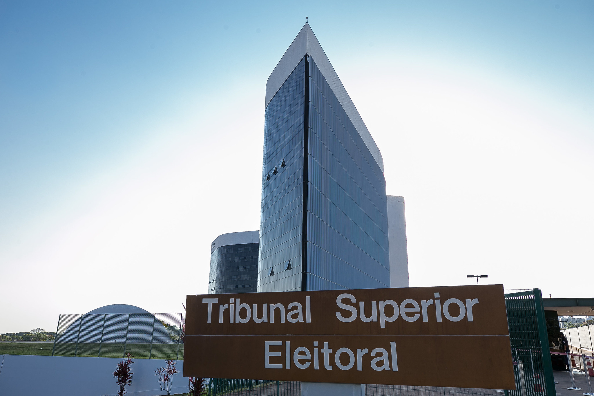 Prédio do Tribunal Superior Eleitoral (TSE), em Brasília