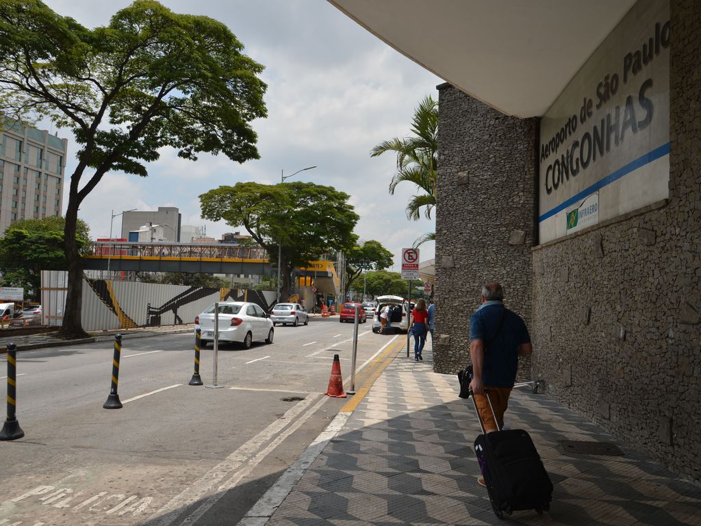 Aeroporto de Congonhas, em São Paulo