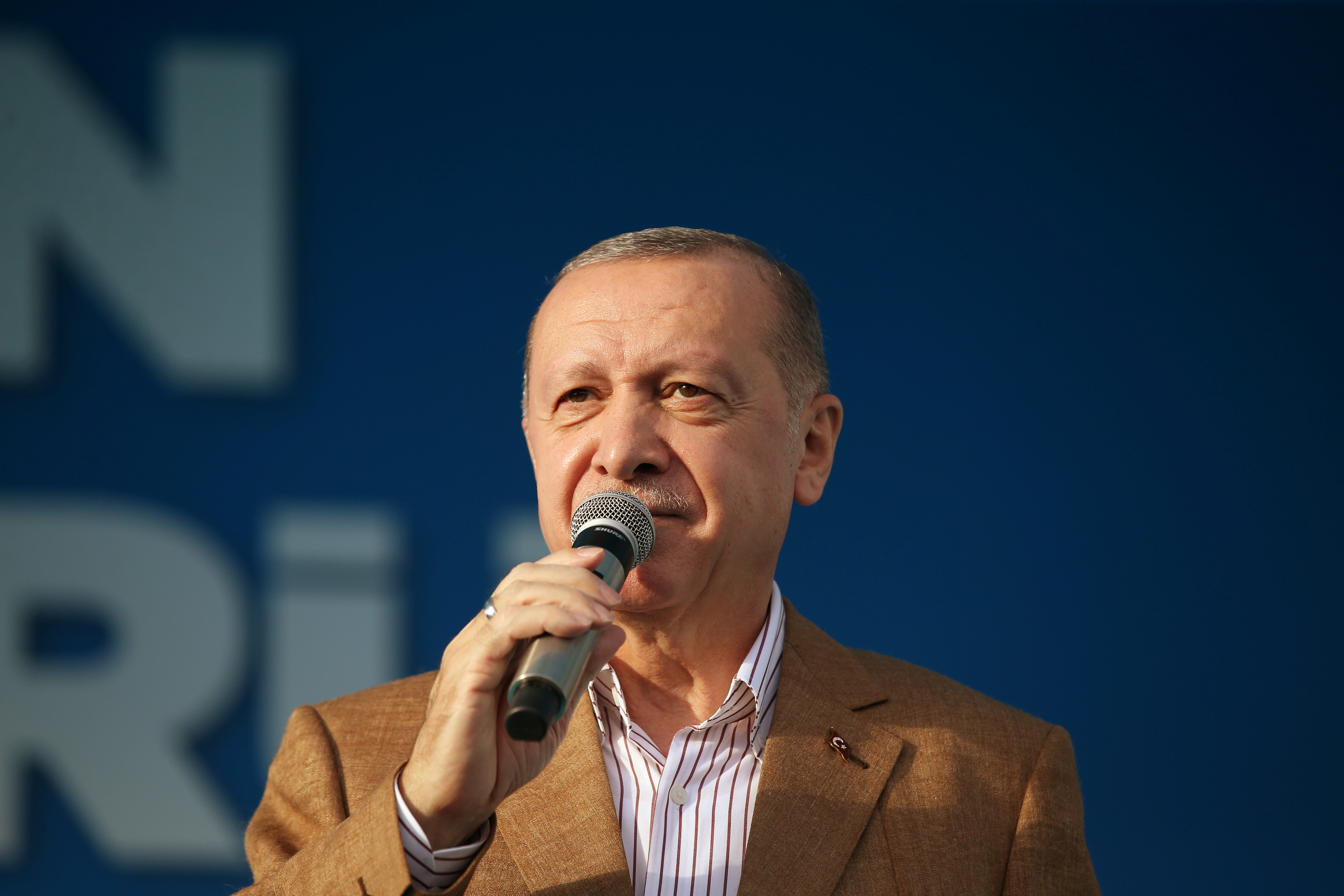 Presidente da Turquia, Tayyip Erdogan