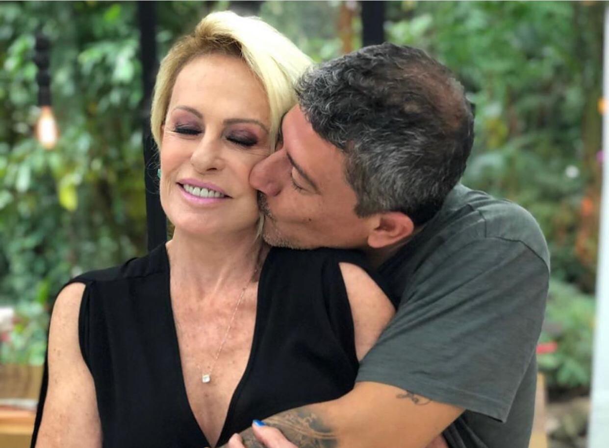 Ana Maria Braga e Tom Veiga