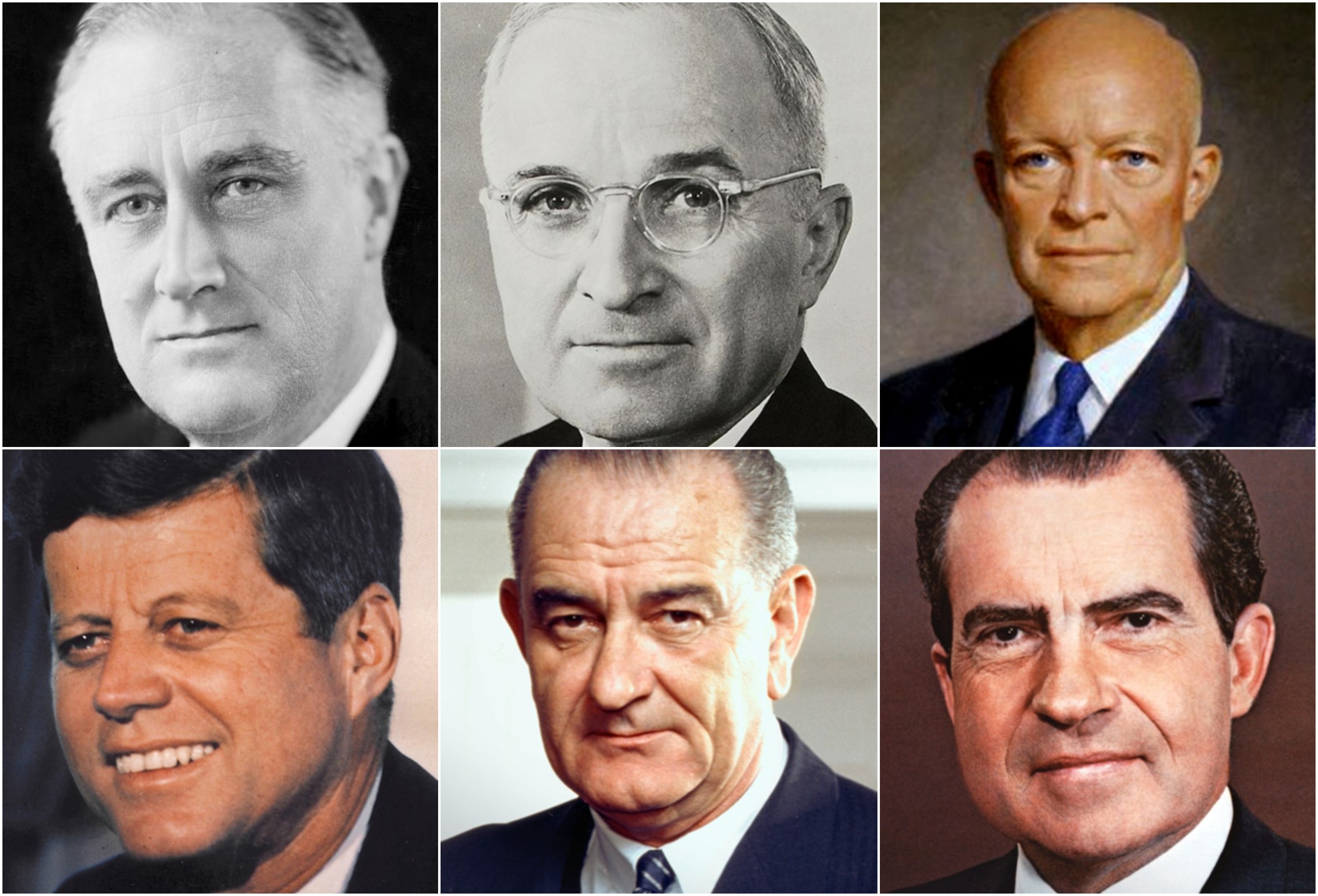 Presidentes dos EUA (32º a 37º)