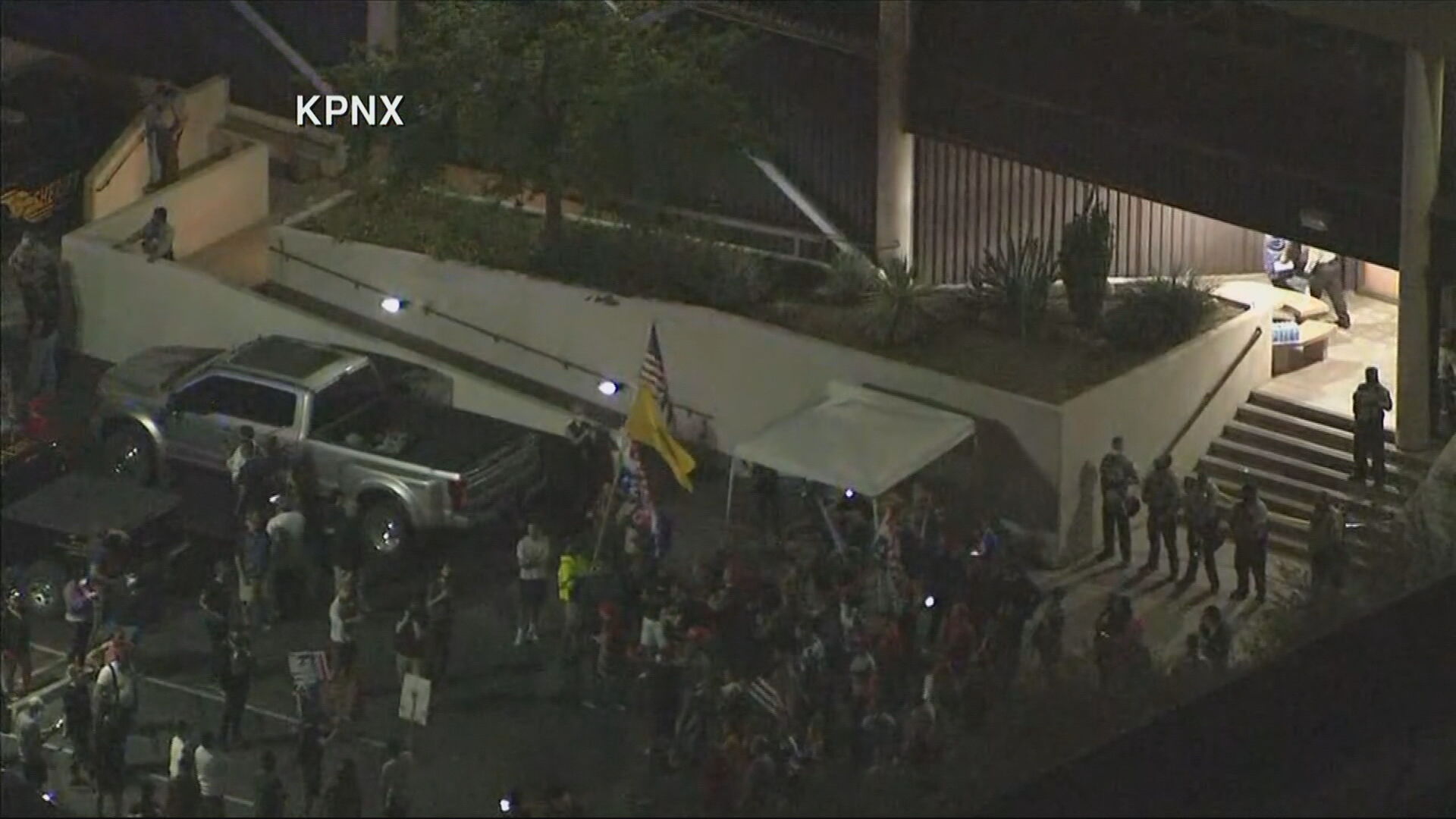 Protestos em Phoenix, no estado americano do Arizona (05.nov.2020)