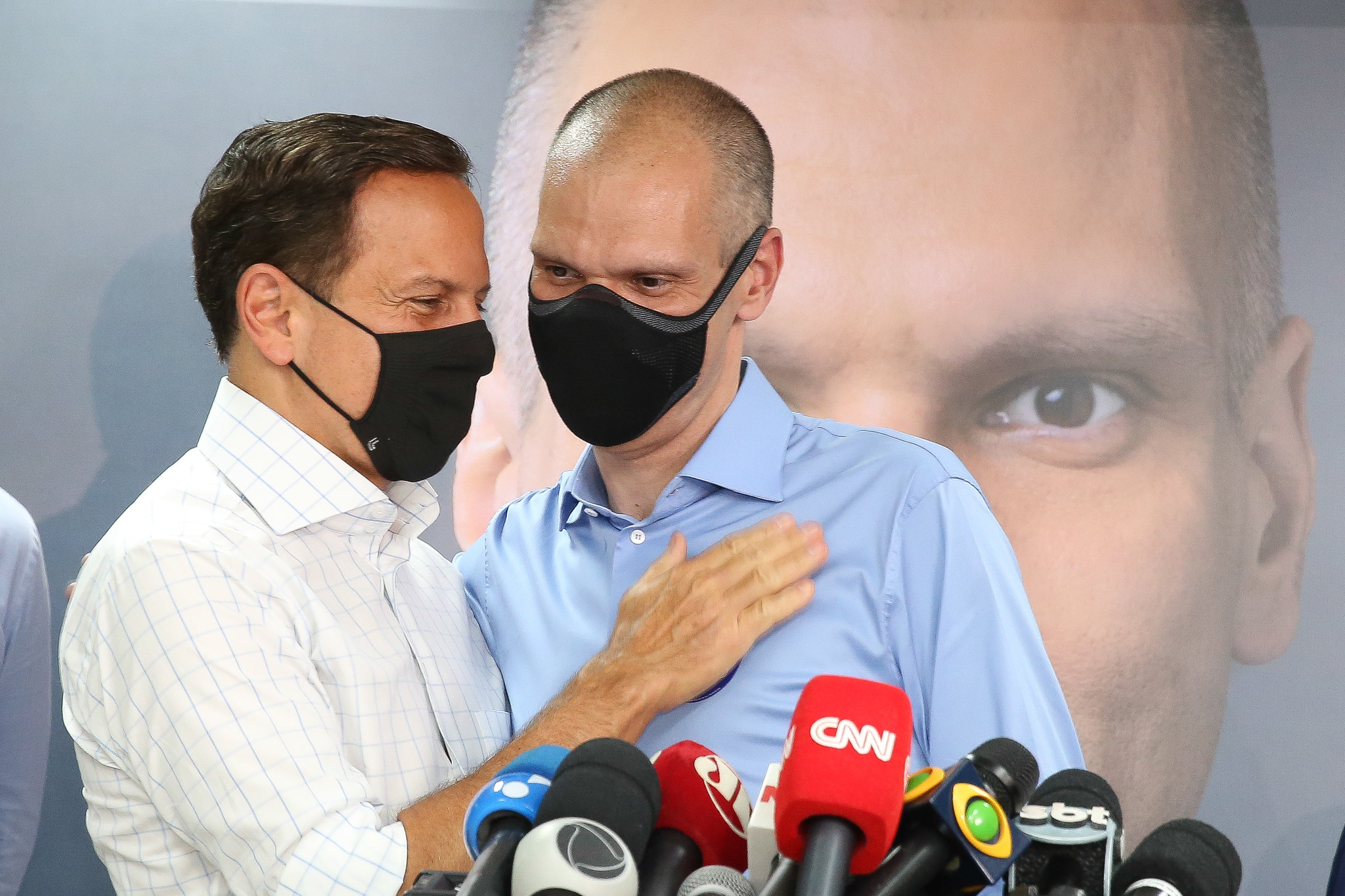 Bruno Covas e João Doria