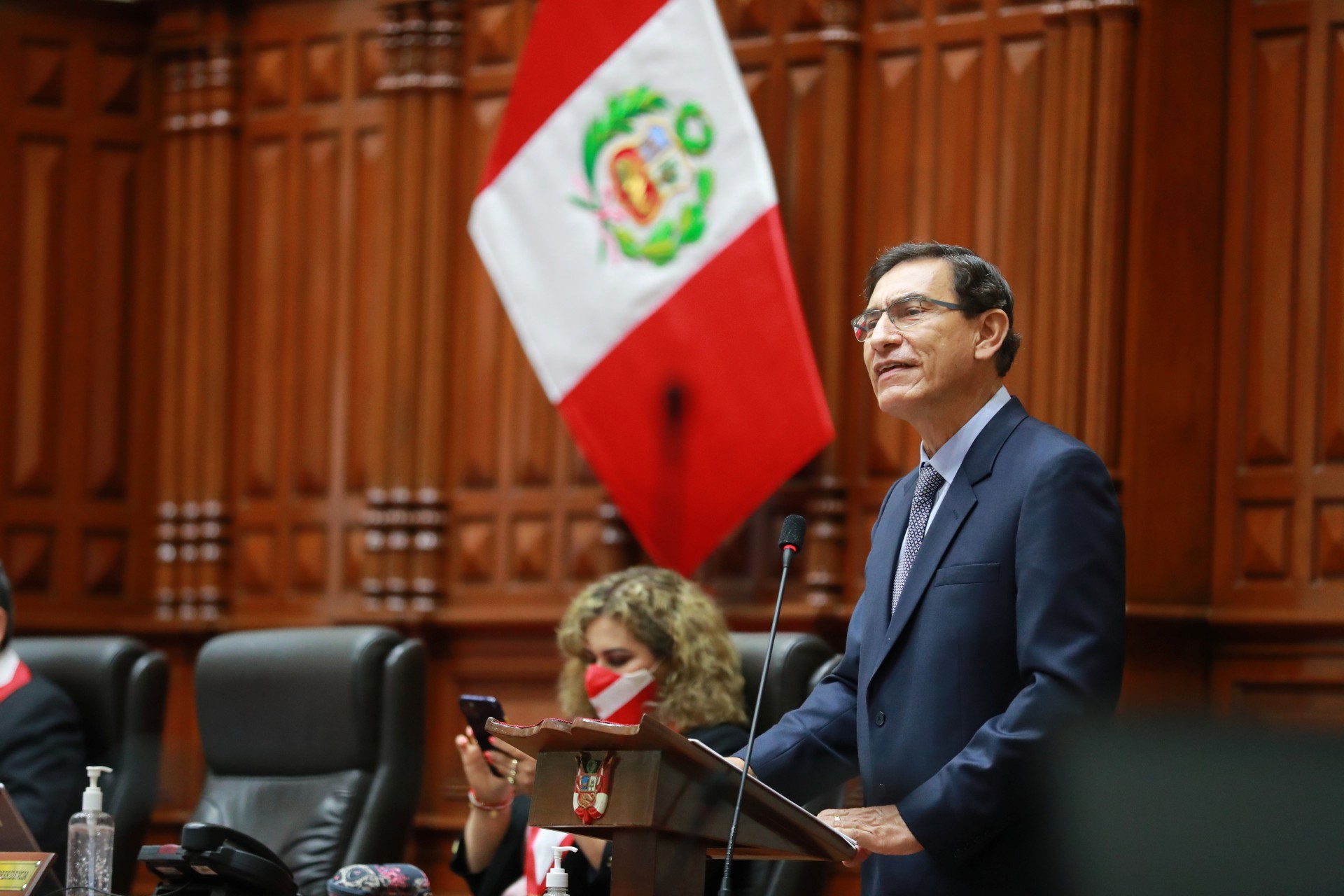 O ex-presidente do Peru Martin Vizcarra