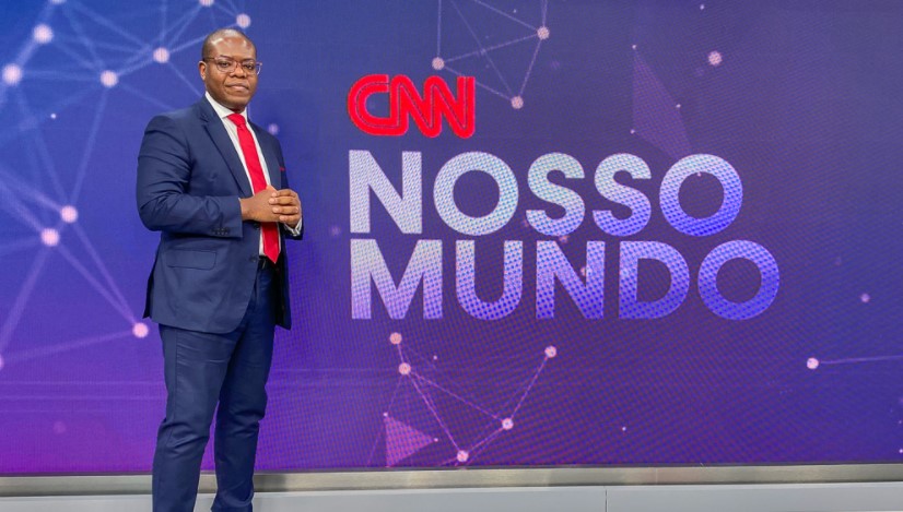 Silvio Almeida no estúdio do CNN Nosso Mundo