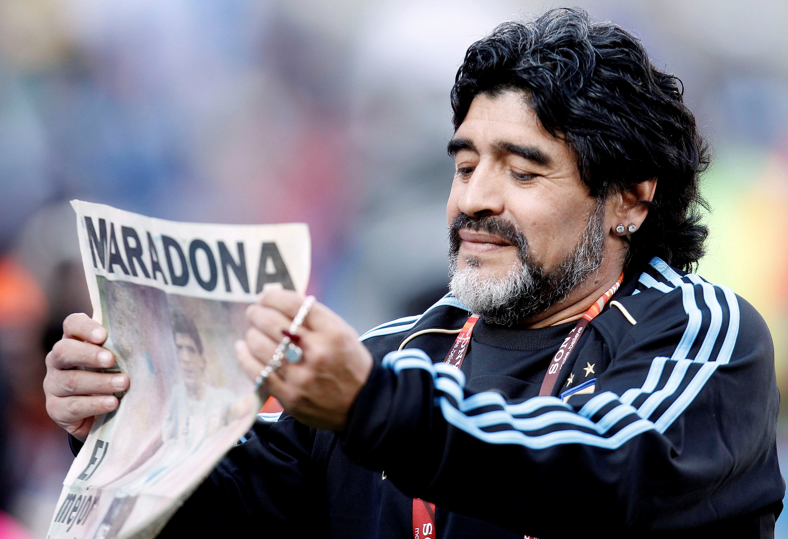 Craque do futebol argentino, Diego Maradona