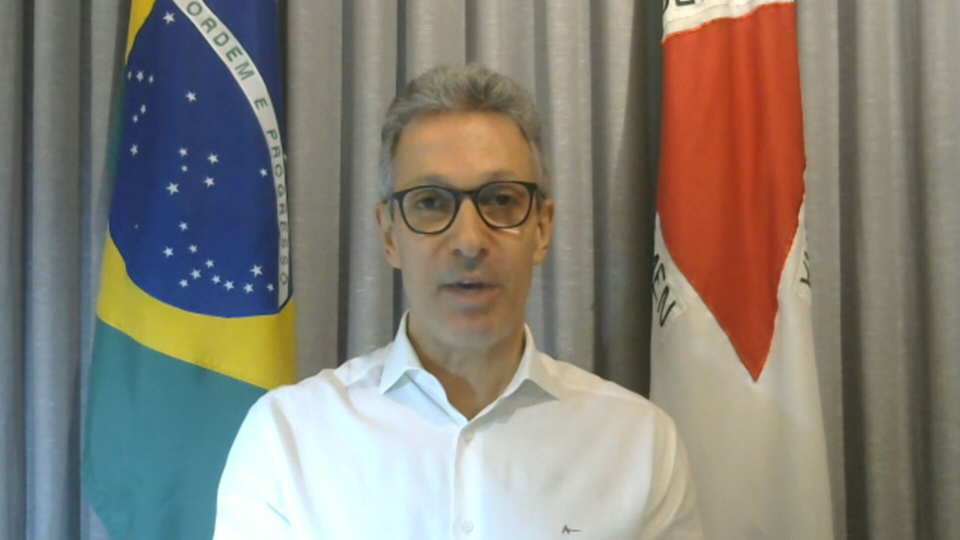 O governador de Minas Gerais, Romeu Zema (Novo) (08.dez.2020)