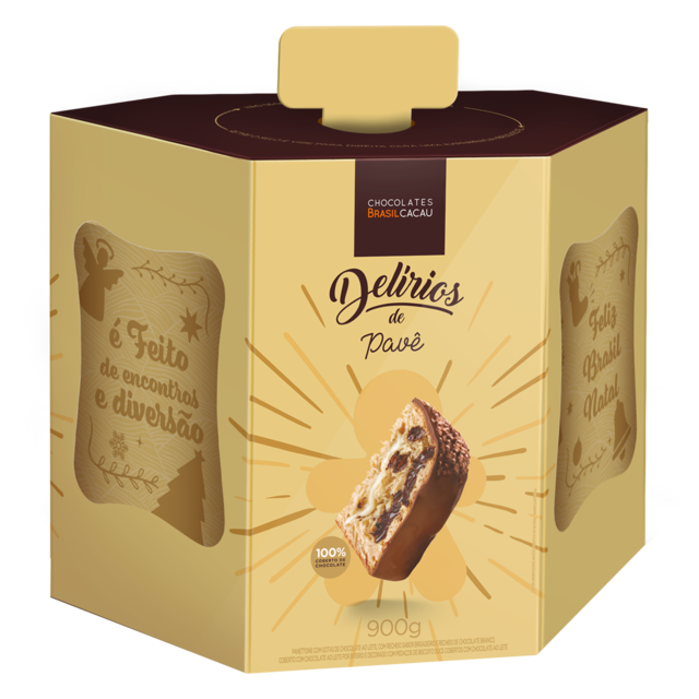 Panettone Delírios de Pavê, da Brasil Cacau