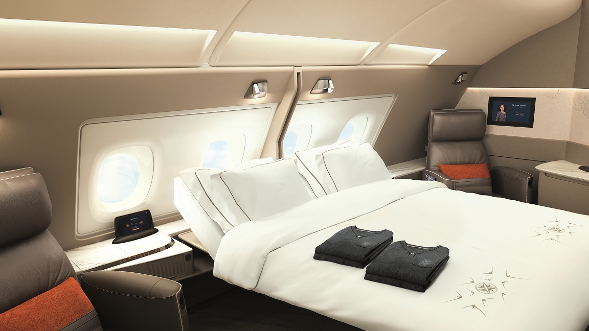 Primeira classe da Singapore Airlines