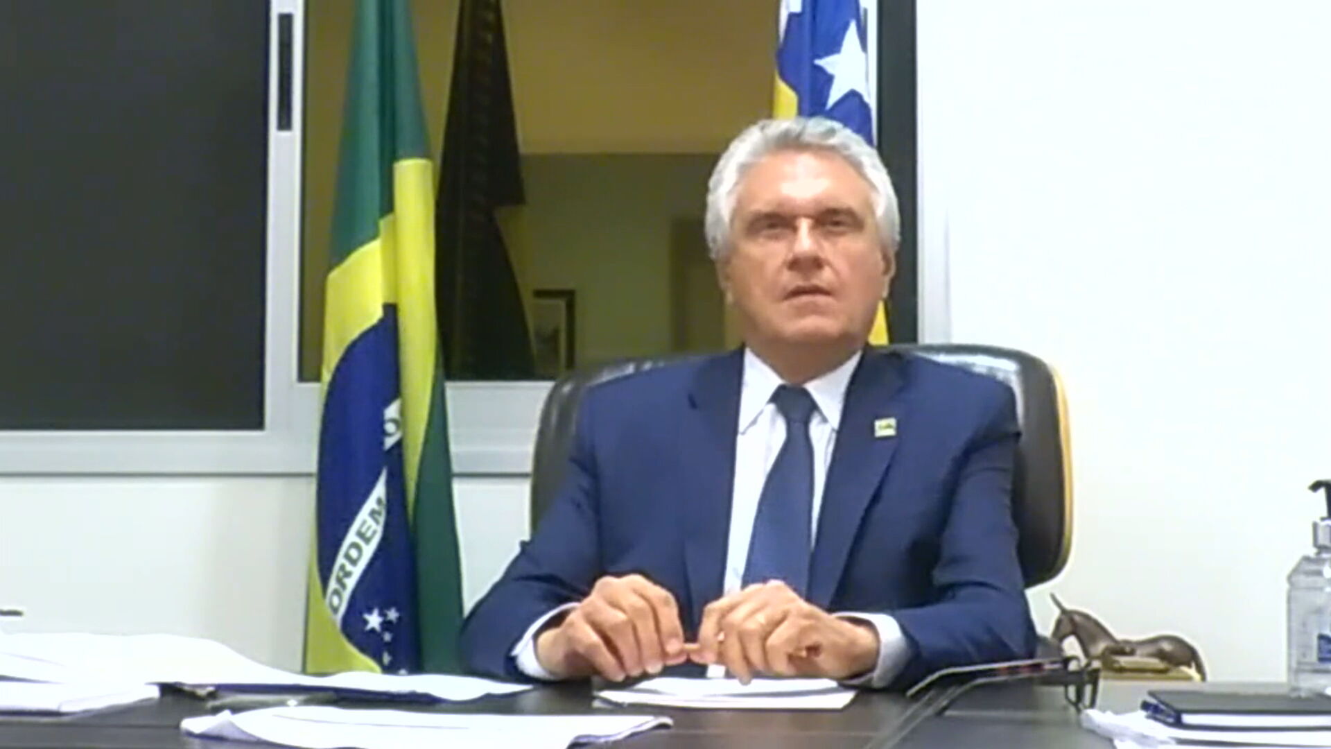 Governador de Goiás, Ronaldo Caiado (DEM), em entrevista para a CNN (11.dec.2020