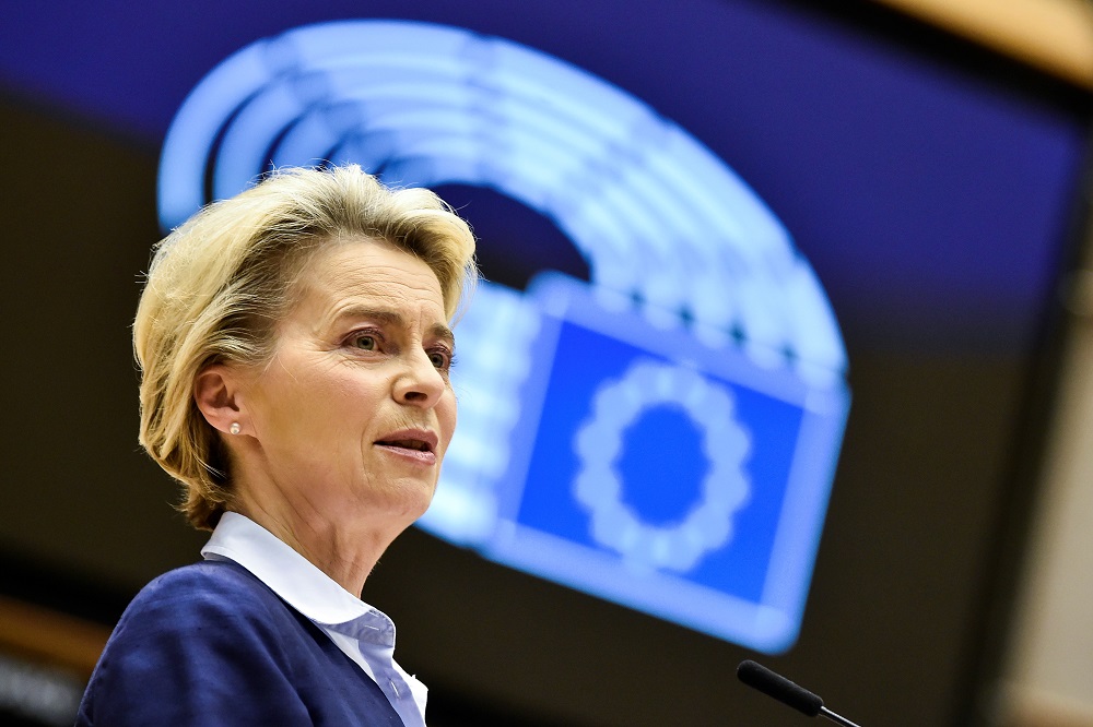 Presidente da Comissão Europeia, Ursula von der Leyen