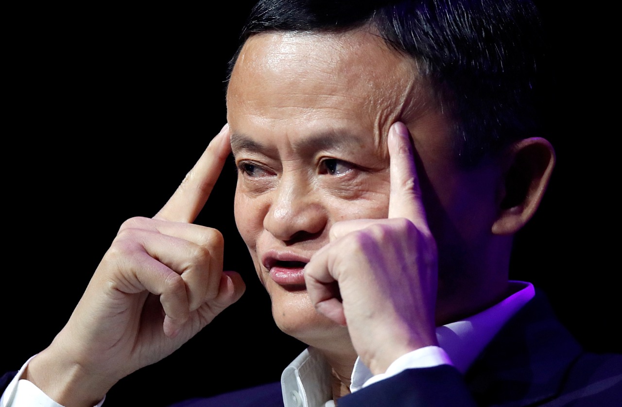 Jack Ma, fundador do Alibaba, fala em evento em Paris, França 16/05/2019