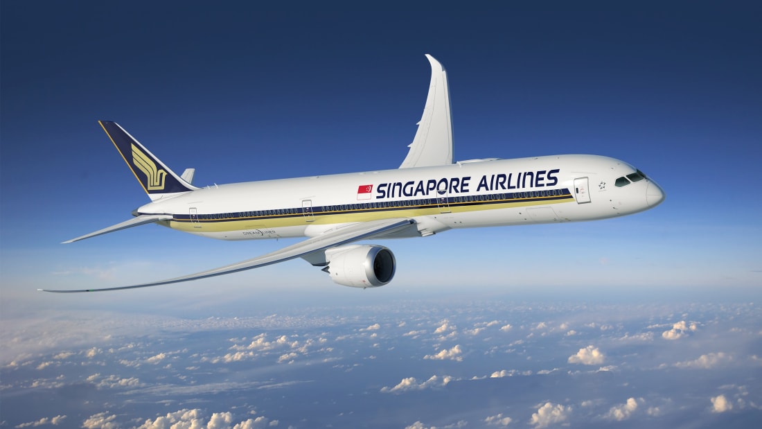 A Singapore Airlines está classificada em terceiro lugar na lista de 2021