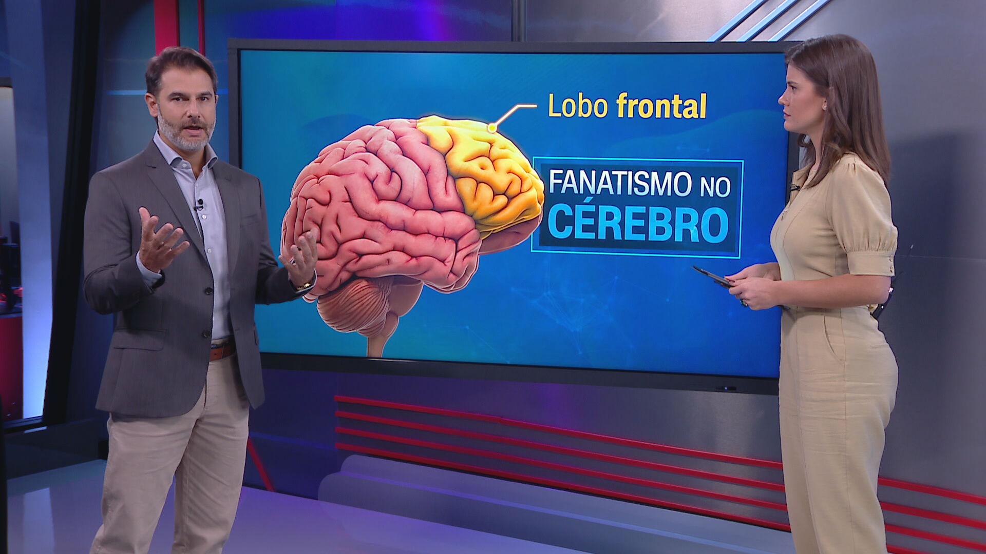 O neurocirurgião Fernando Gomes no quadro Correspondente Médico (07.jan.2021)