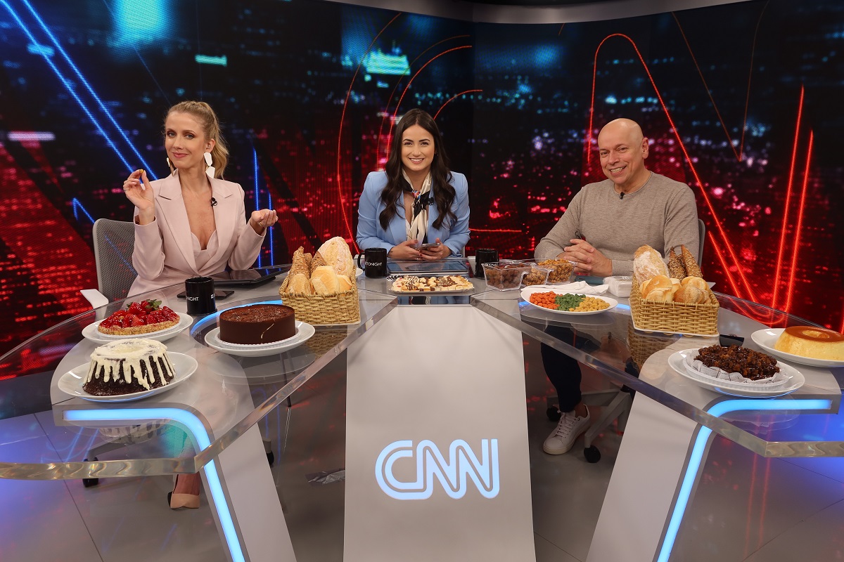 CNN Tonight, talk show apresentado por Mari Palma, Gabriela Prioli e Leandro Kar