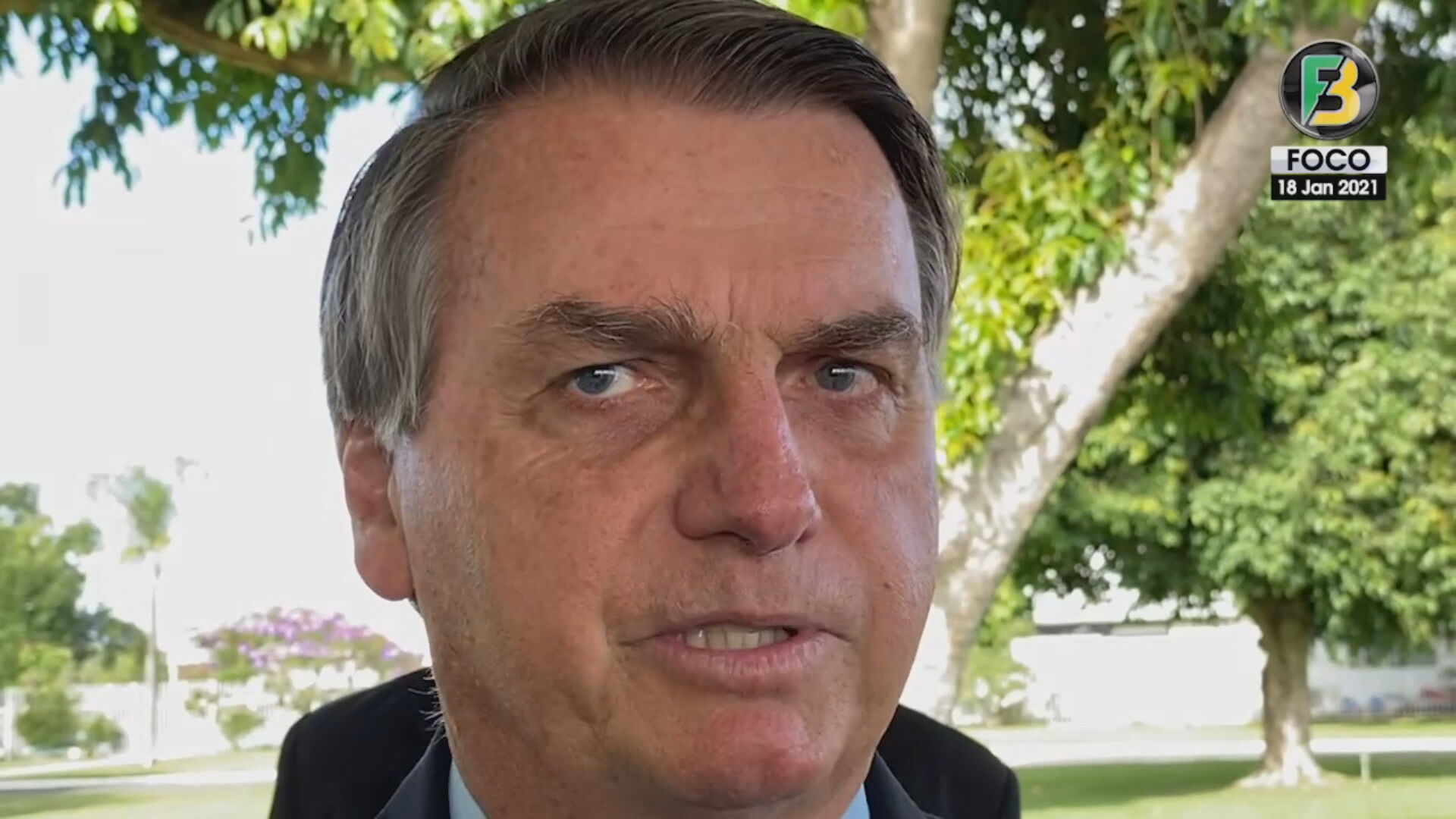 Jair Bolsonaro comentou a aprovação do uso emergencial da Coronavac