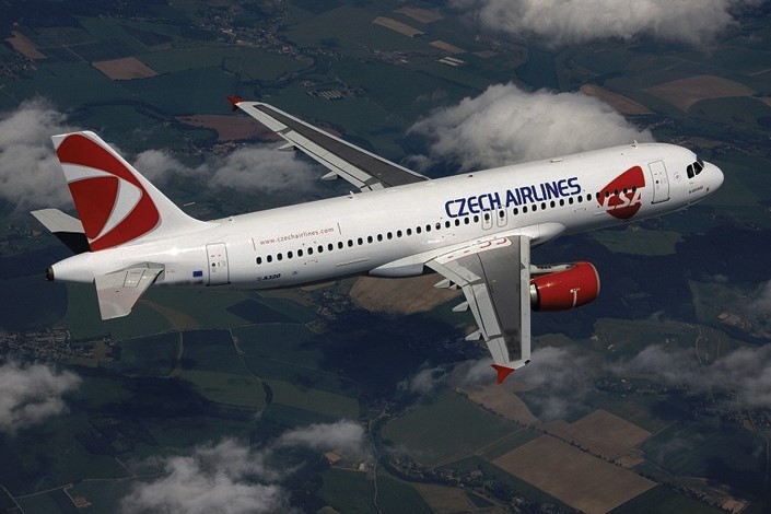 Avião da Czech Airlines