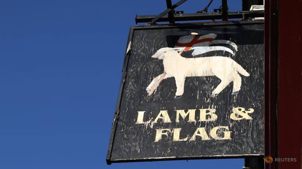 The Lamb and Flag