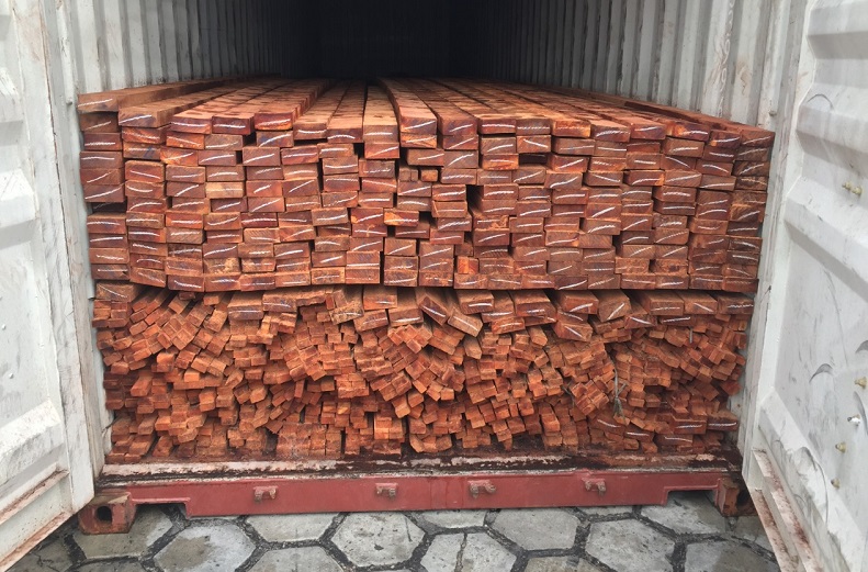 Alguns carregamentos de madeira ilegal encontrados, já em Manaus
