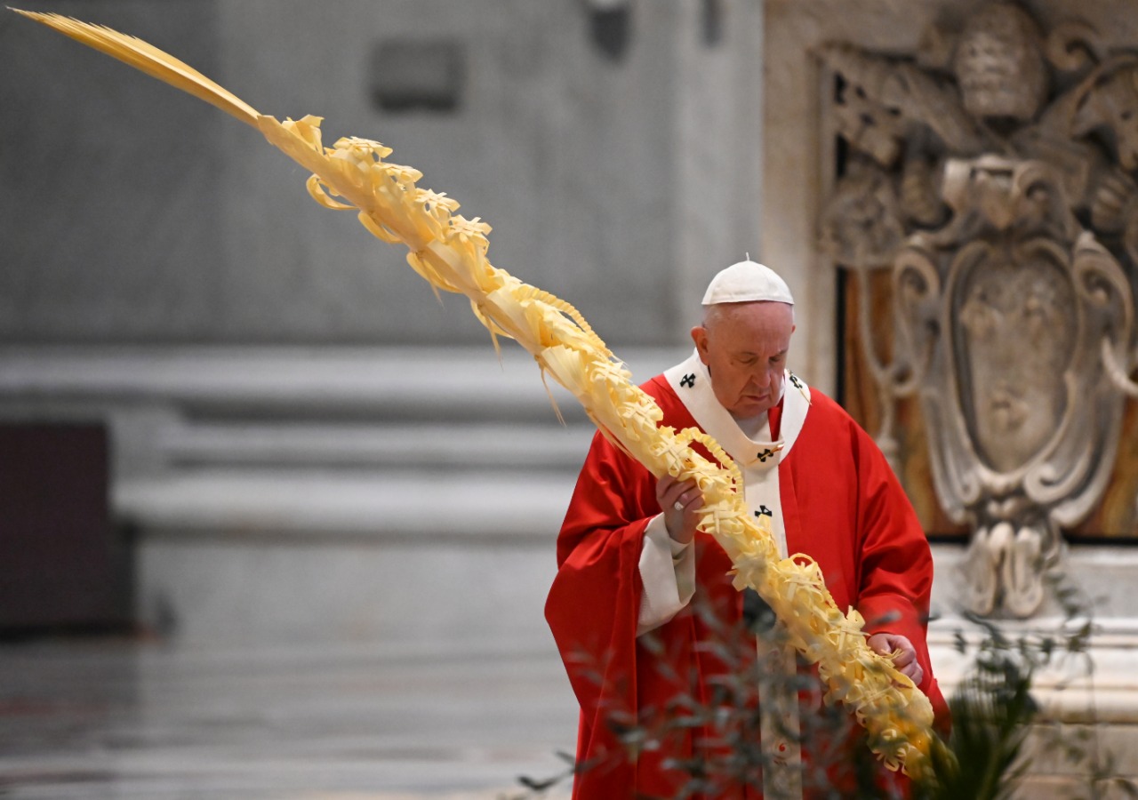 Papa Francisco em missa da Semana de Páscoa