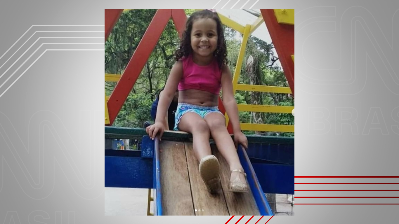 Ana Clara Machado, de 5 anos, morreu após ser atingida por bala perdida no Rio