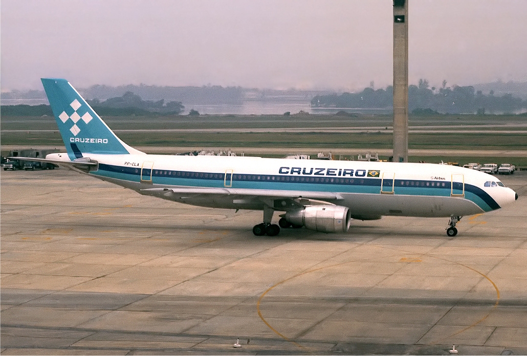 Avião da extinta Cruzeiro do Sul