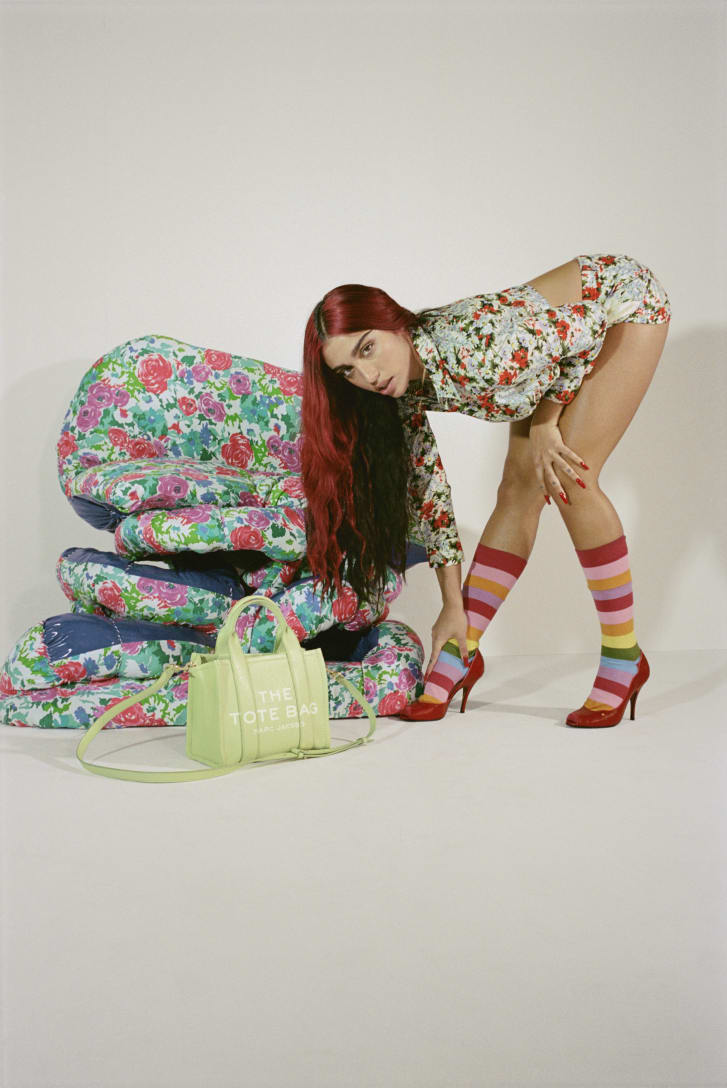 Lourdes posa para a Marc Jacobs