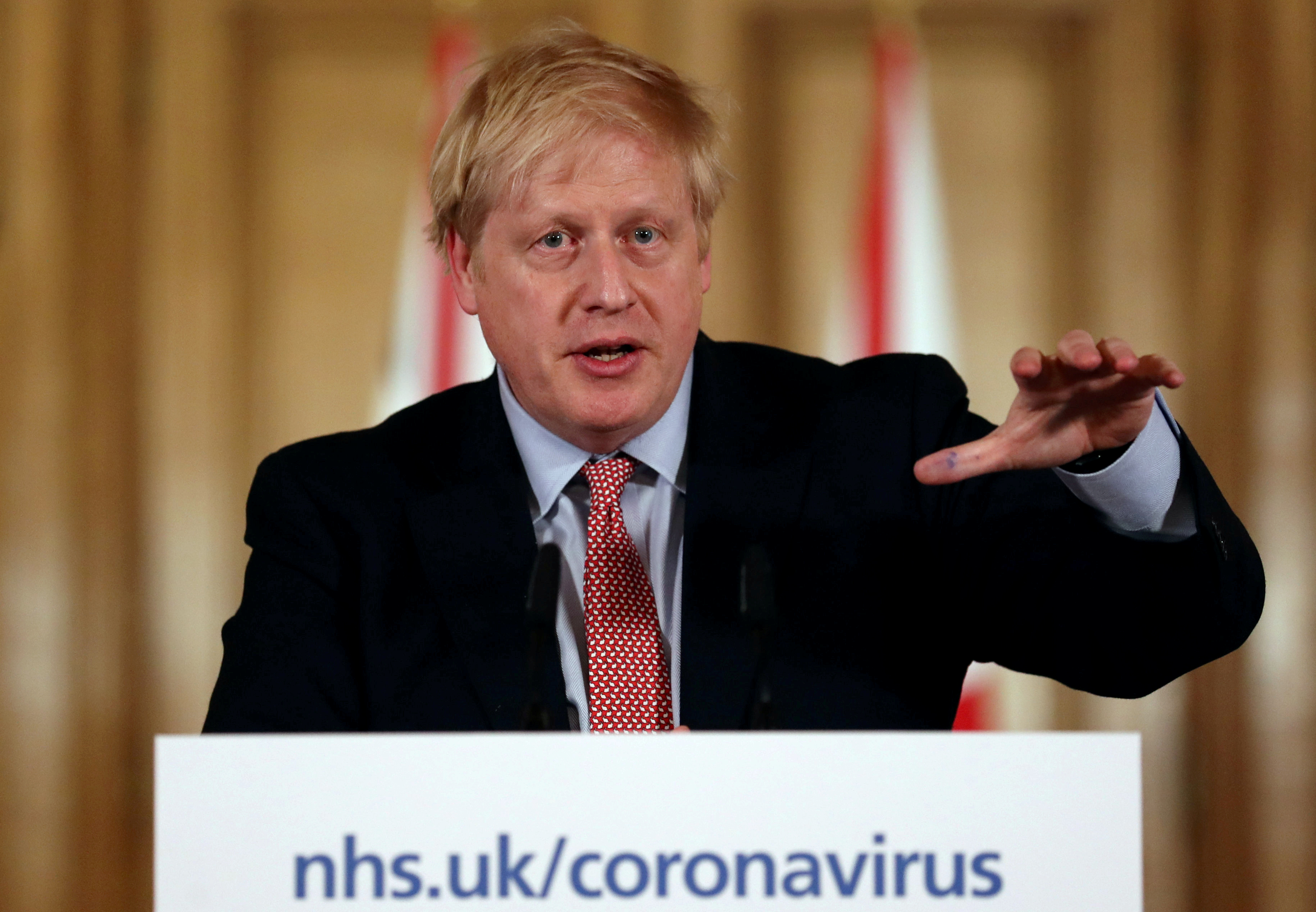 Boris Johnson, premiê do Reino Unido