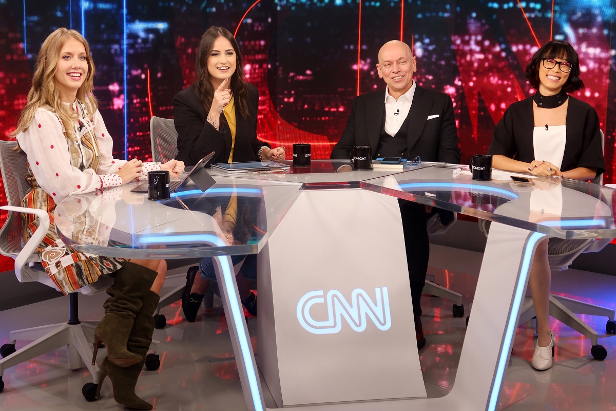 CNN Tonight, talk show apresentado por Mari Palma, Gabriela Prioli e Leandro Kar