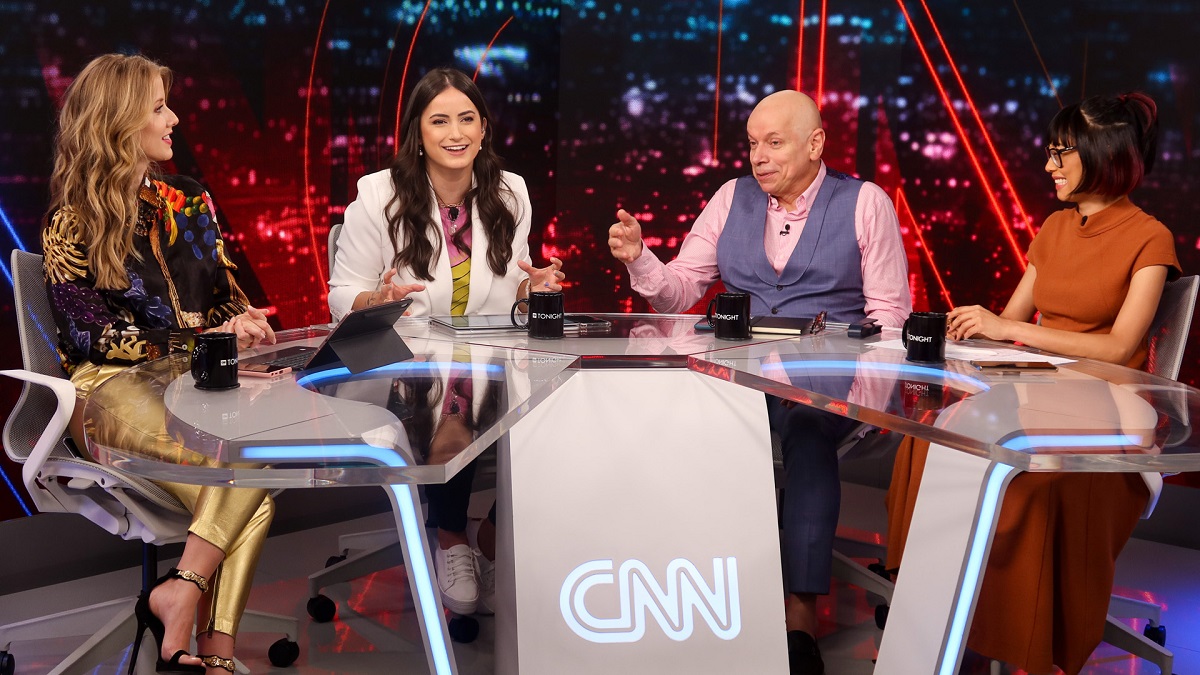 CNN Tonight, talk show apresentado por Mari Palma, Gabriela Prioli e Leandro Kar