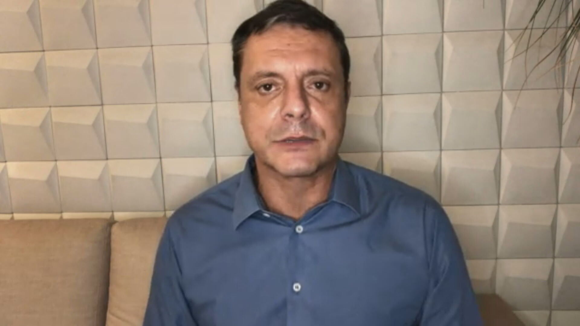 O prefeito de Santos, Rogério Santos (PSDB) (05.mar.2021)