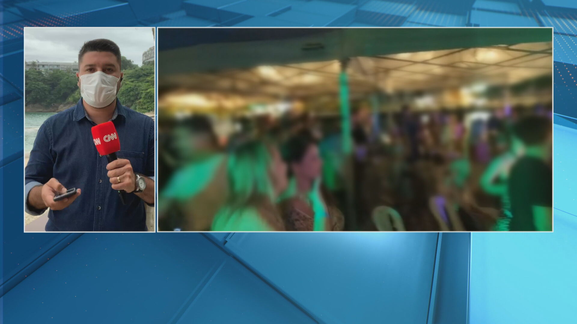 Bar no Rio de Janeiro foi autuado por festa com cerca de 200 pessoas
