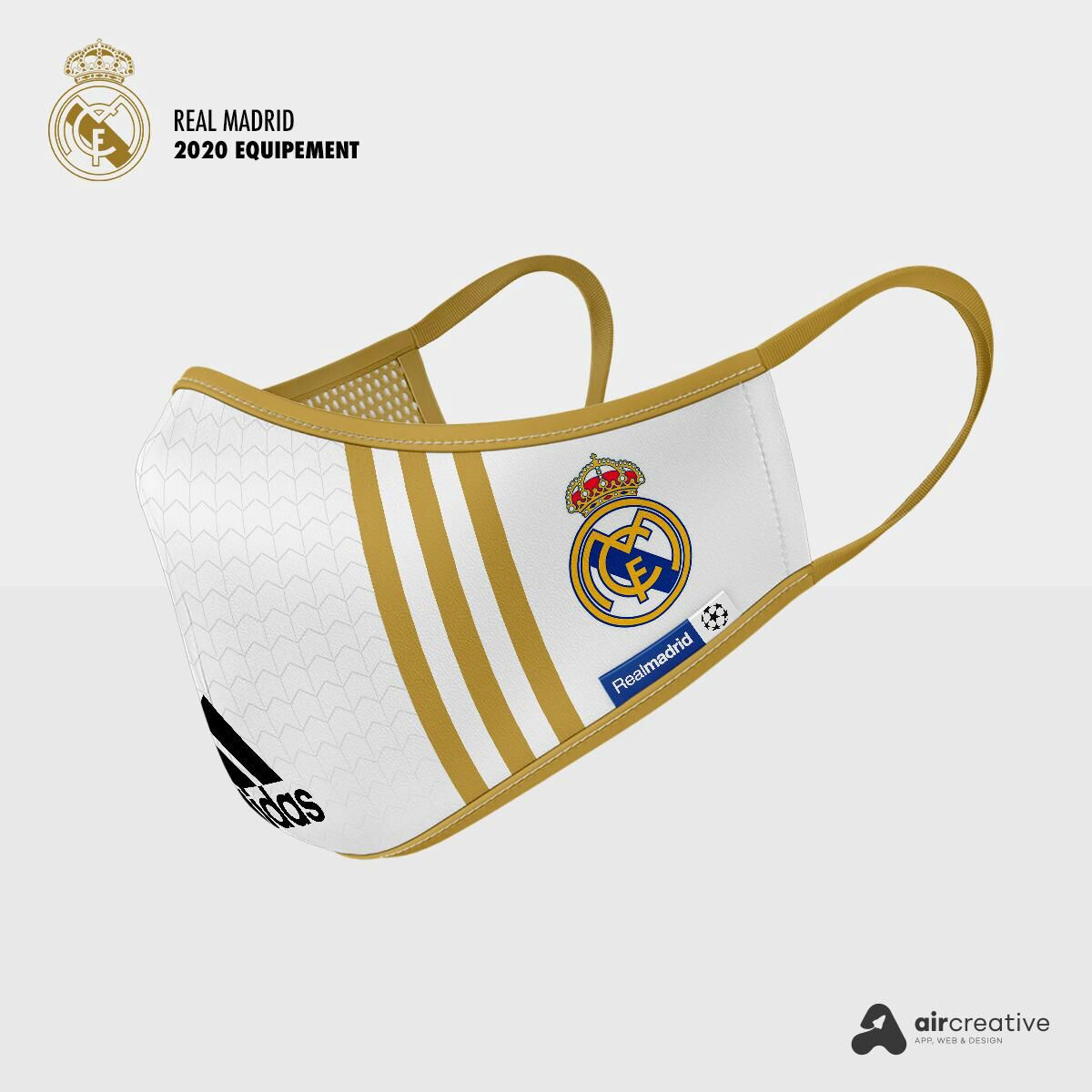 Máscara do Real Madrid