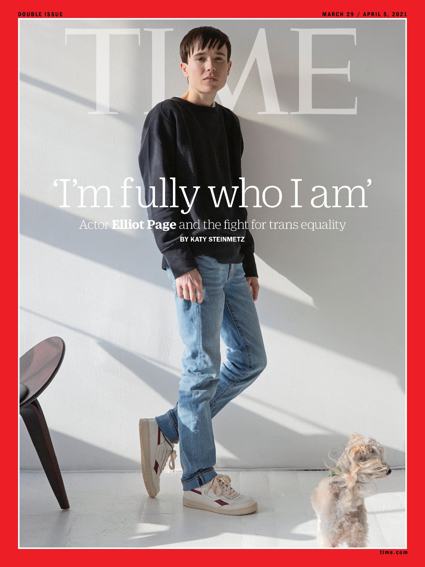 Elliot Page, primeiro homem trans na capa da revista Time