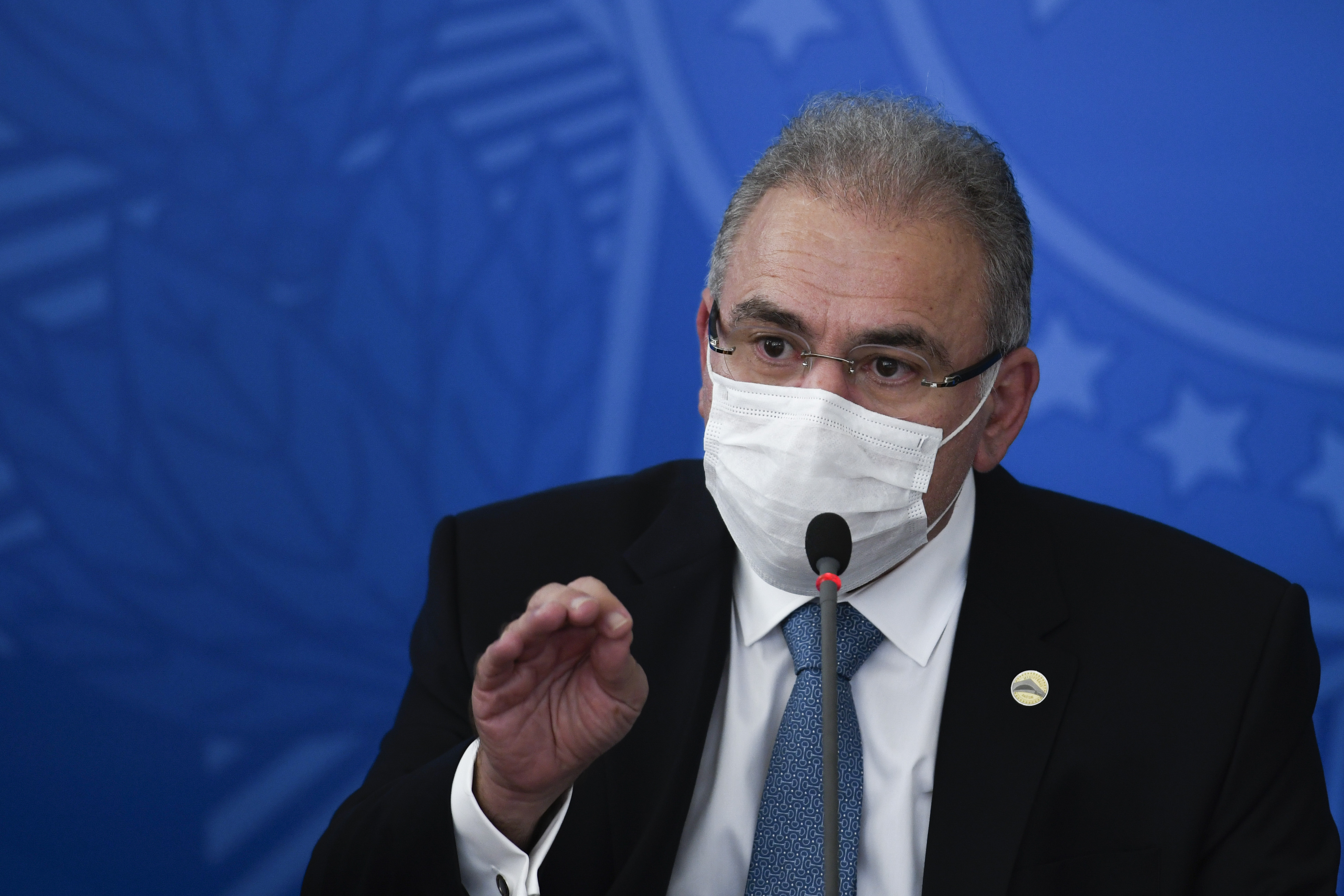 O ministro da Saúde Marcelo Queiroga