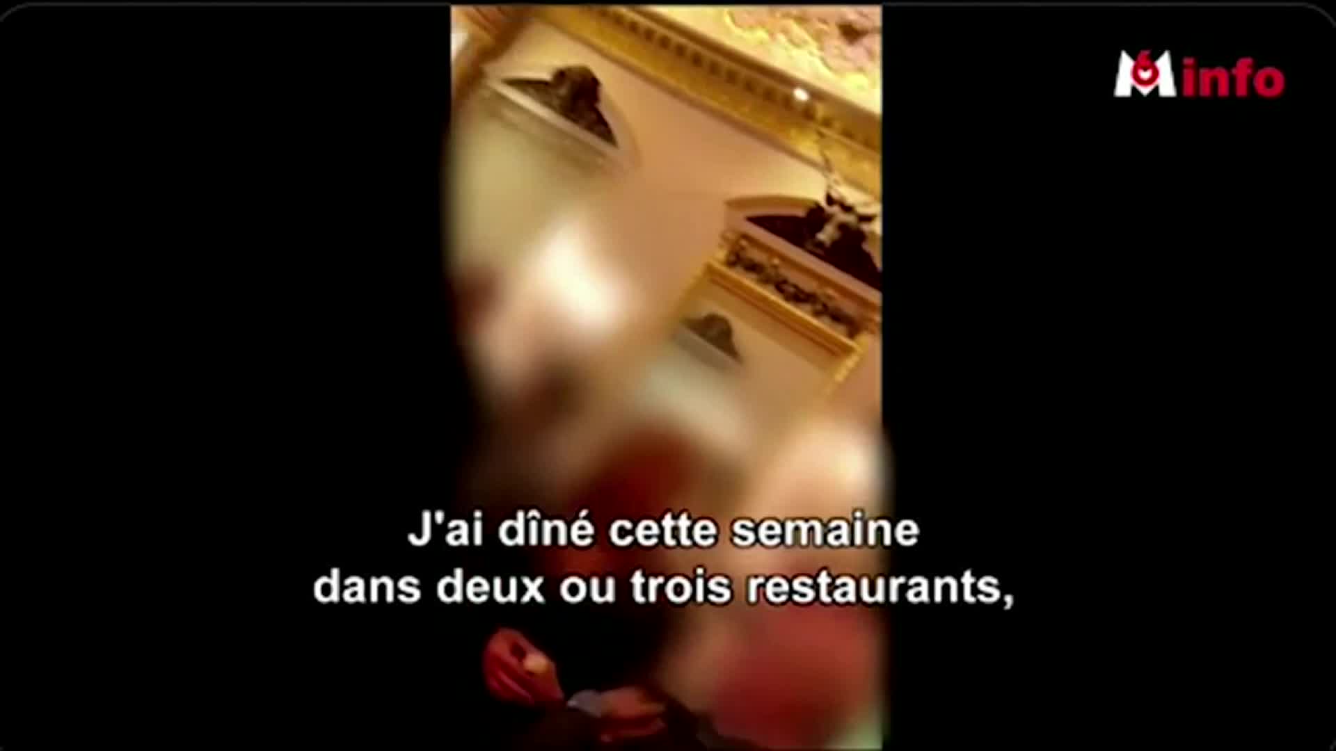 Câmera oculta mostra jantares em restaurantes de luxo de Paris durante lockdown