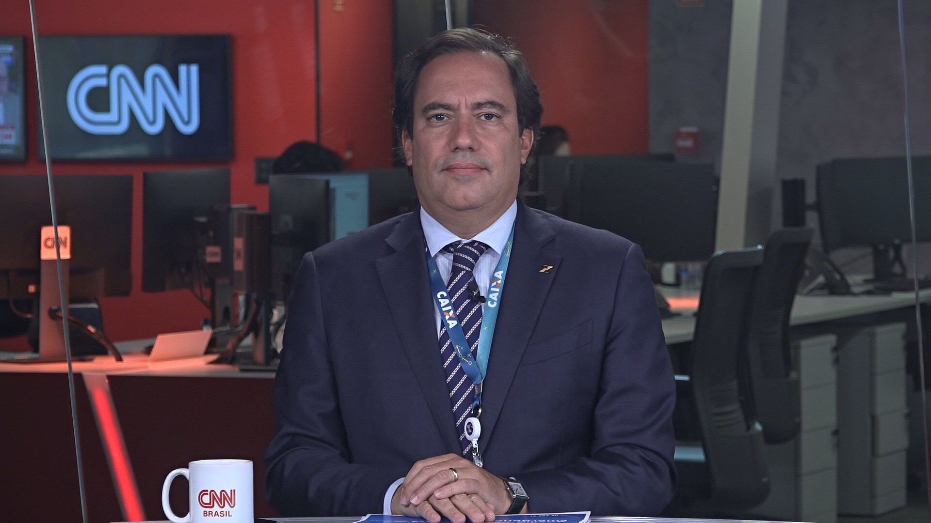Pedro Guimarães, presidente da Caixa Econômico Federal, em entrevista à CNN (06.