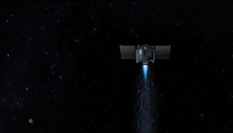 Partida da OSIRIS-REx em direção à Terra