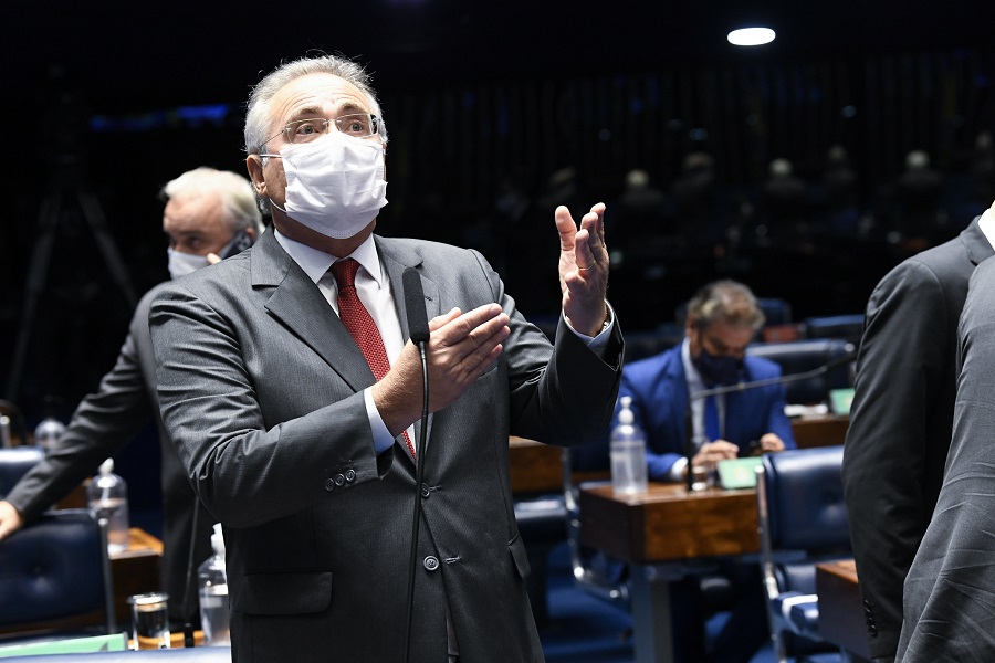 O senador Renan Calheiros (MDB-AL)