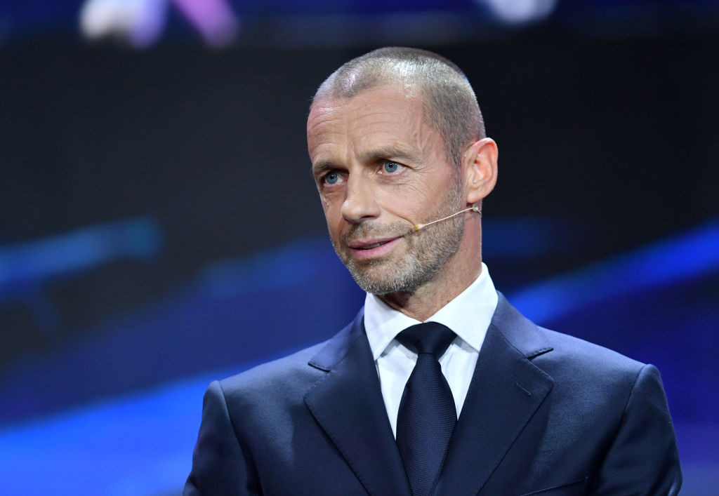 Aleksander Ceferin, presidente da Uefa