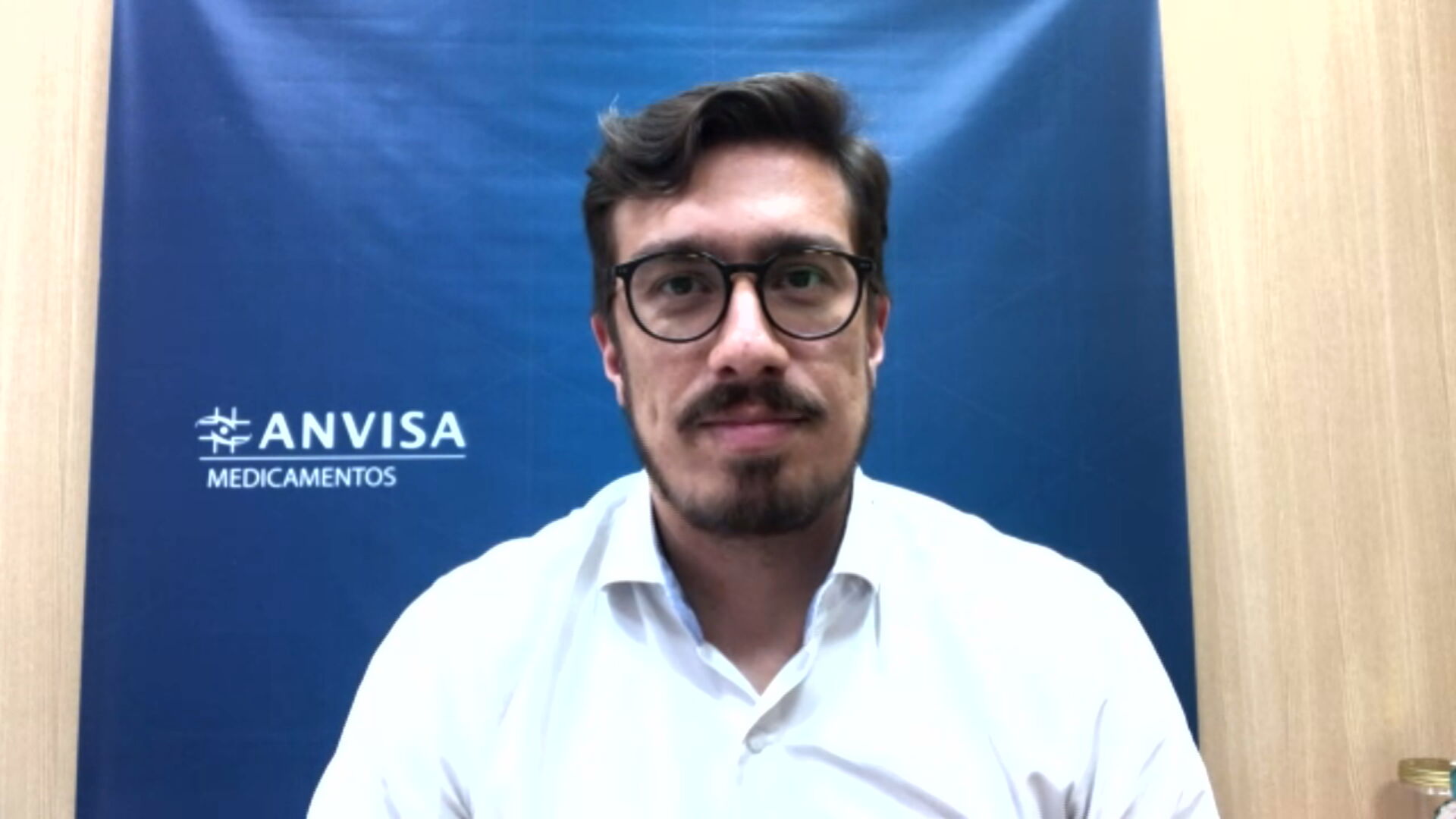 O gerente-geral de medicamentos da Anvisa, Gustavo Mendes (20.abr.2021)