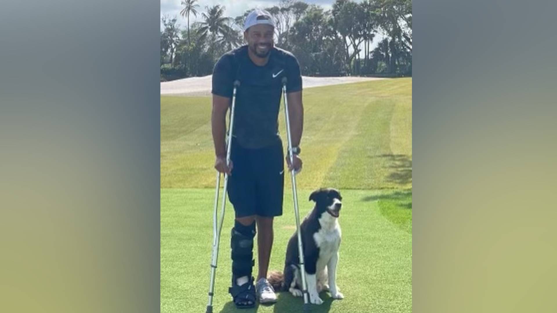 Tiger Woods posta pela primeira vez após acidente de carro 