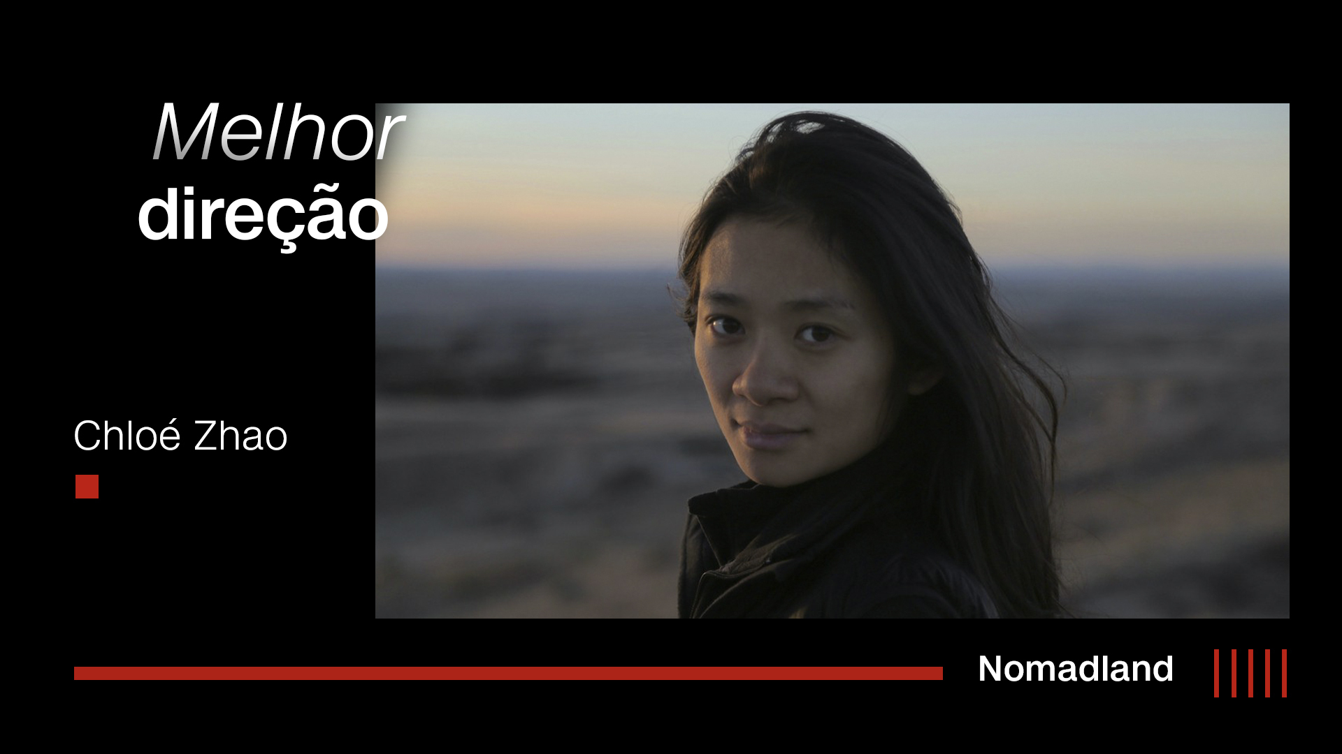 Chloé Zhao, diretora de "Nomadland"