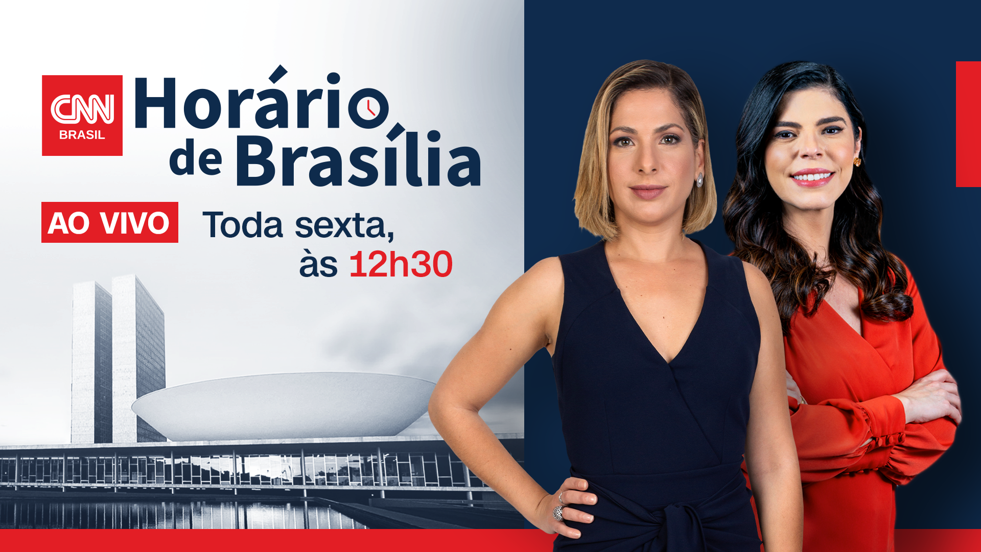 Horário de Brasília ao vivo, com Daniela Lima e Renata Agostini