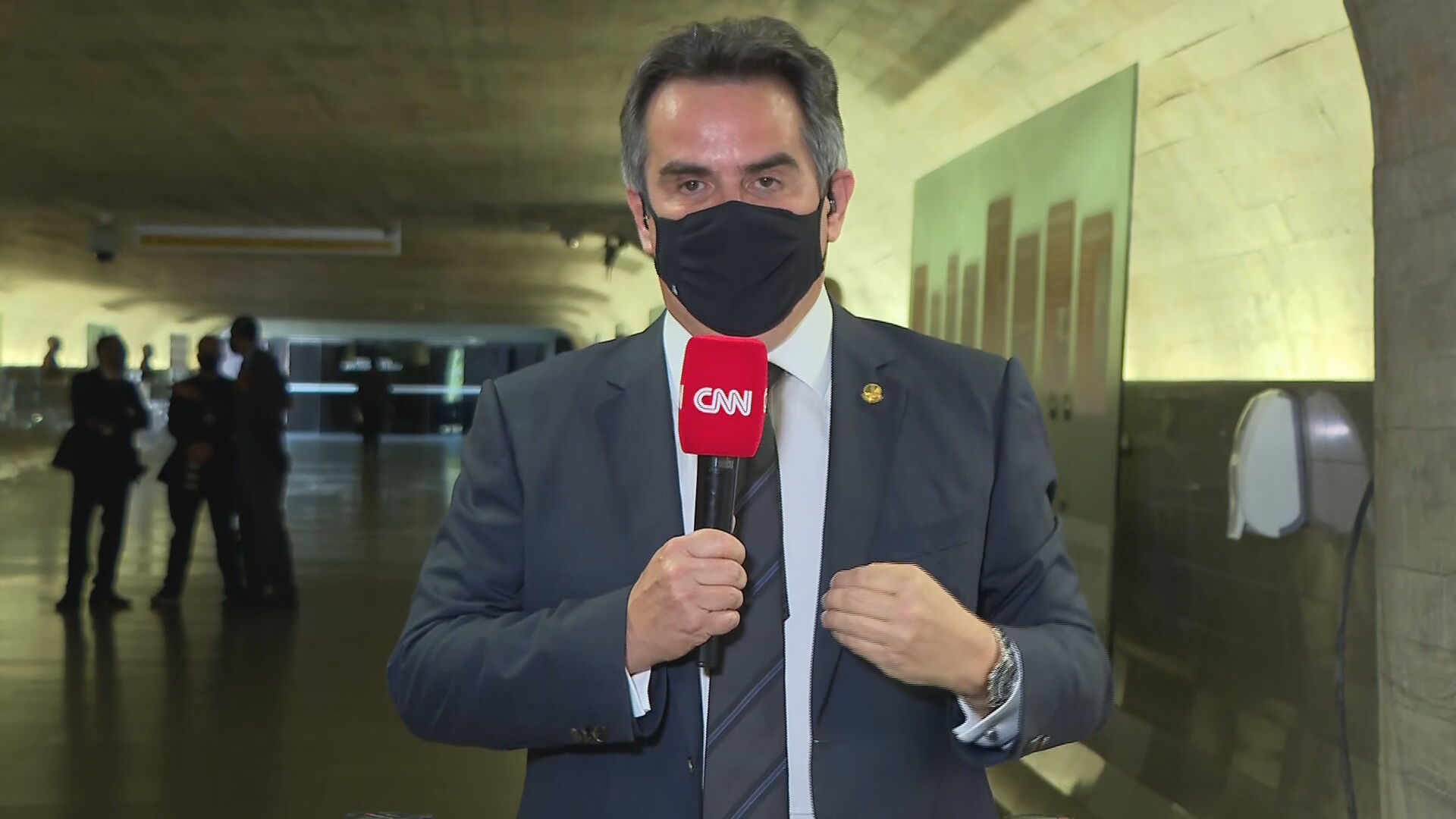 O senador Ciro Nogueira (PP-PI), integrante da CPI da Pandemia 