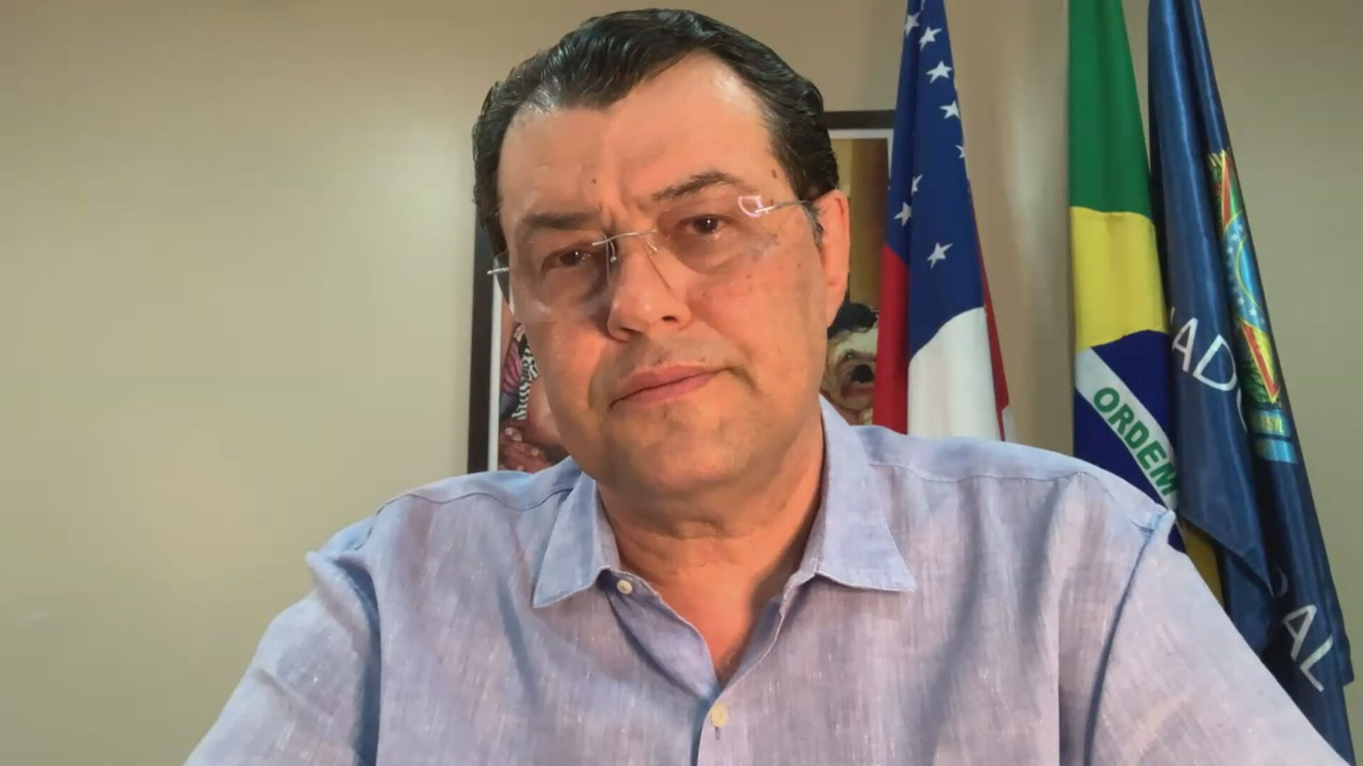 O senador Eduardo Braga (MDB-AM)