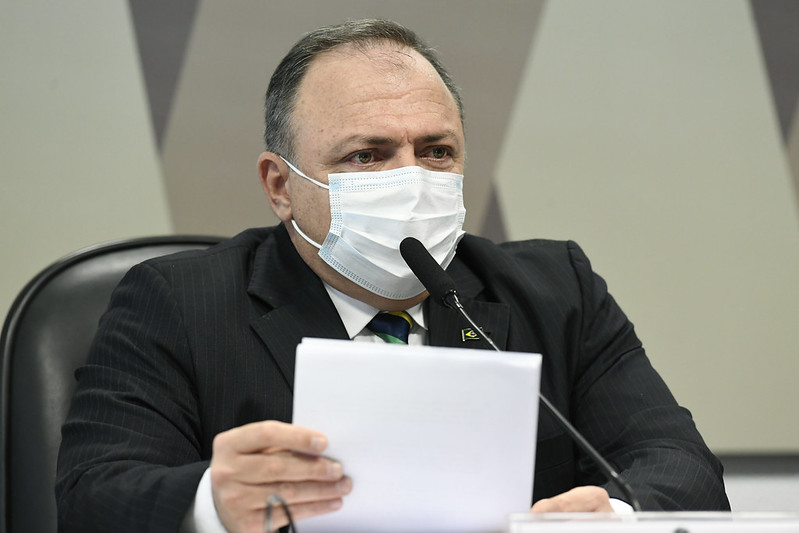 Ex-ministro Eduardo Pazuello presta depoimento à CPI da Pandemia