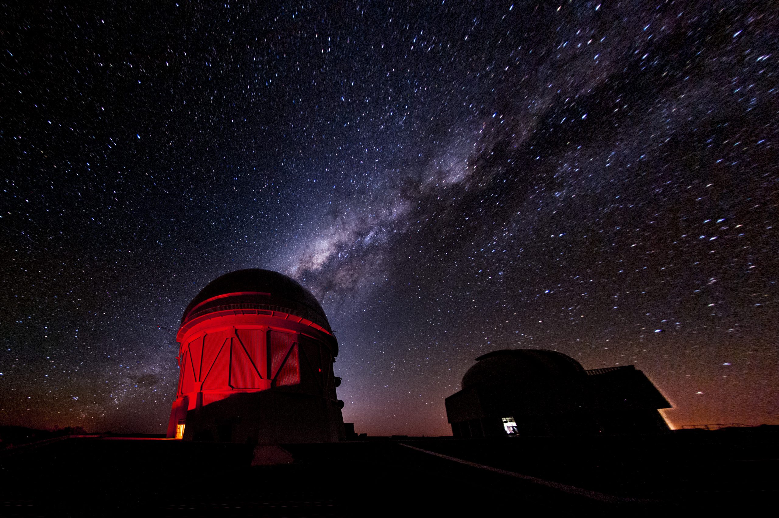 Telescópio Victor M. Blanco, no Chile, foi usado para capturar imagens do céu