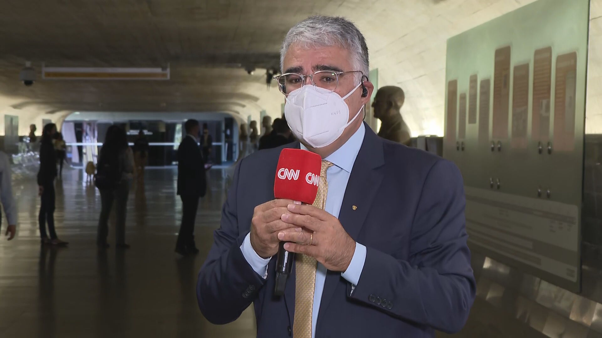 Senador Eduardo Girão (Podemos-CE), integrante da CPI da Pandemia