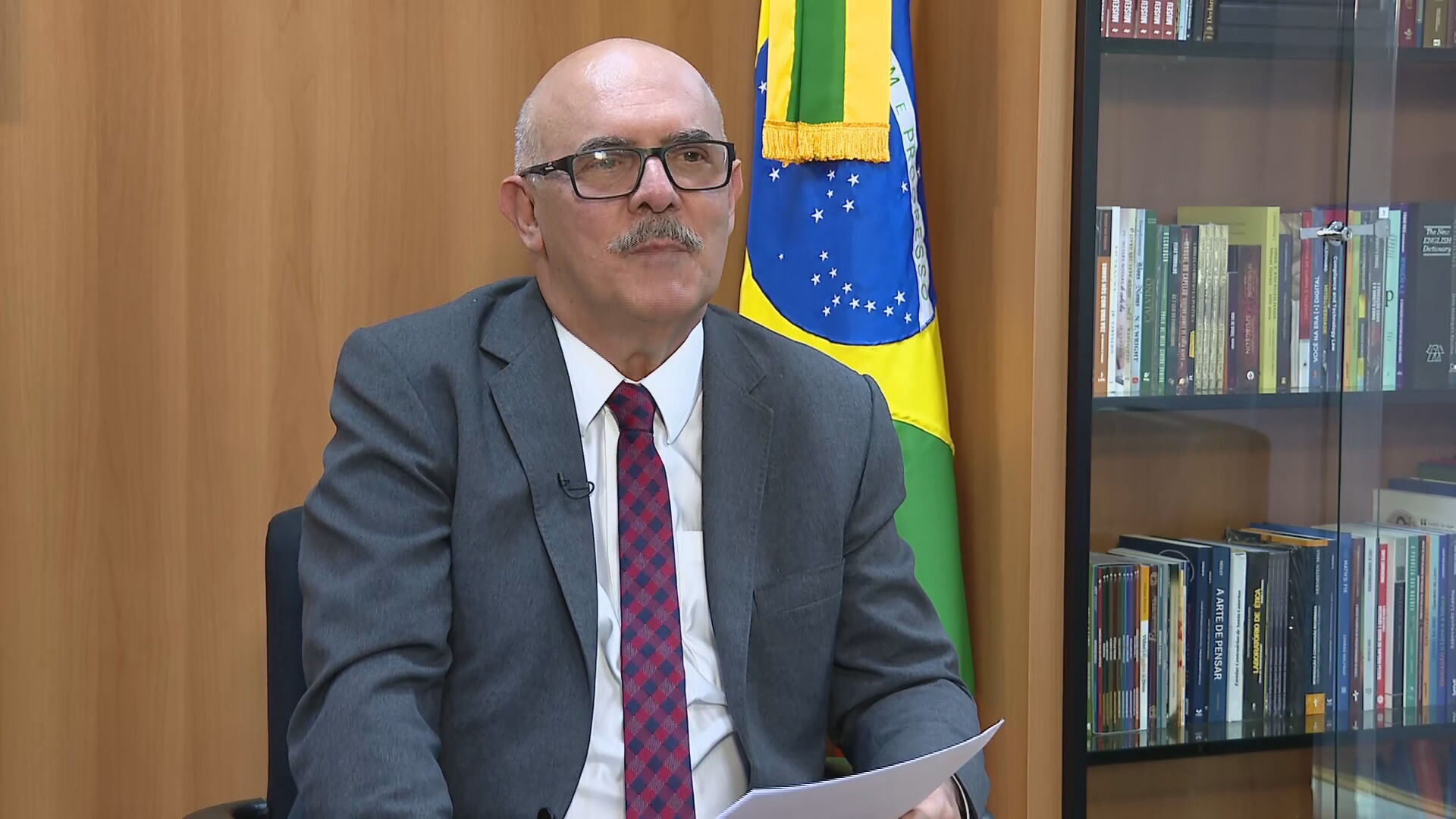 Ministro da Educação, Milton Ribeiro, em entrevista à CNN (03-06-2021)